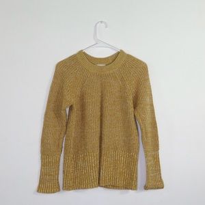 Universal Threads Mustard Knit Crewneck Sweater